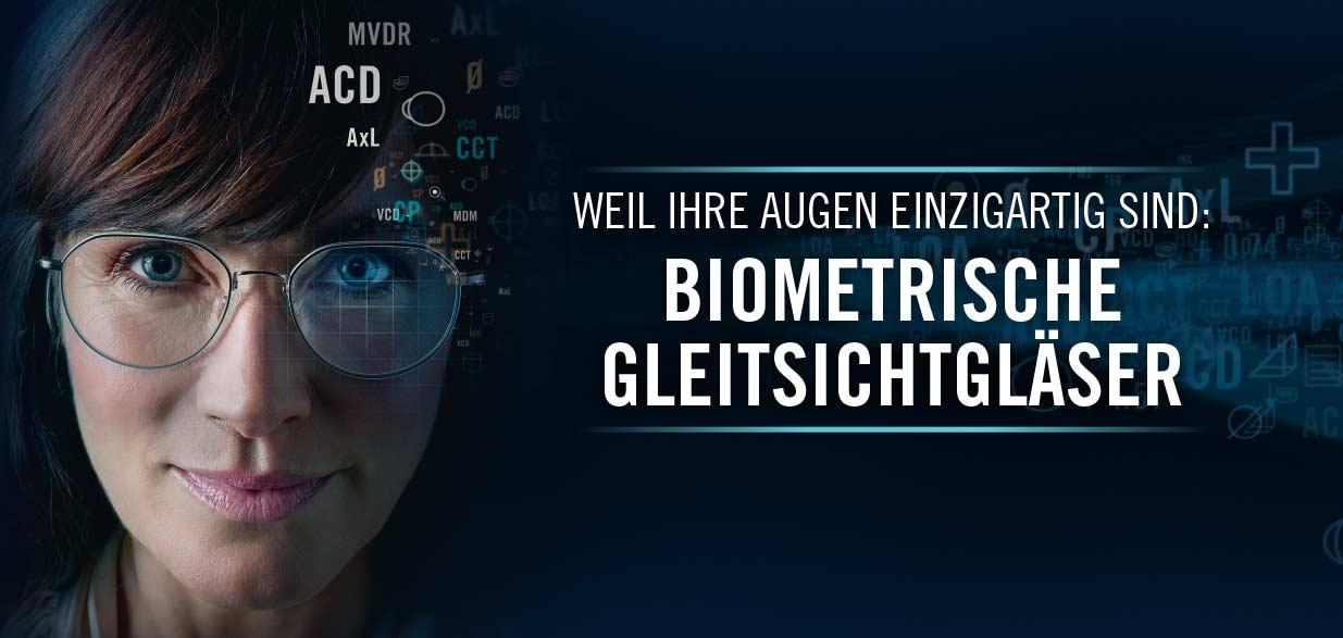 Aktion: Biometrische Gleitsichtgläser von Rodenstock